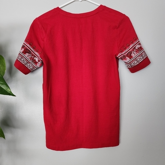 𝅺northern Reflections red short sleeve t-shirt medium - Picture 5 of 5